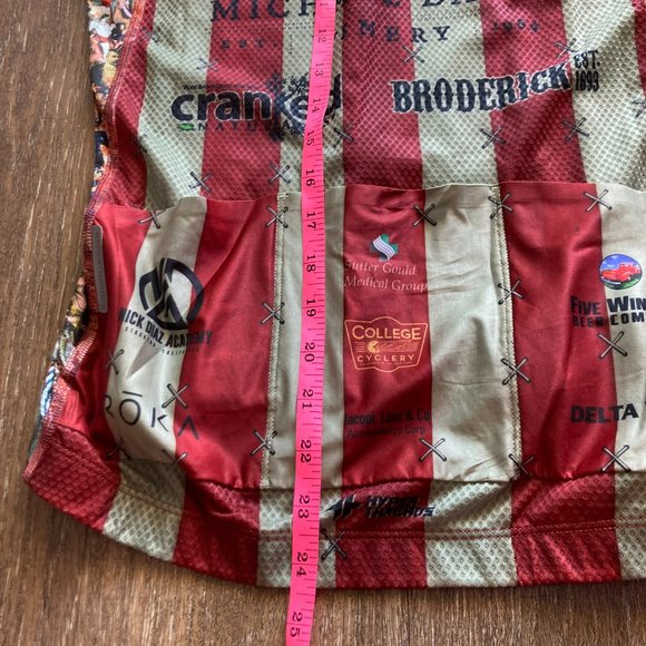 Hyper Threads Pro Freak Show Horror Story NWT Size S Pro Cycling Jersey - Picture 8 of 9